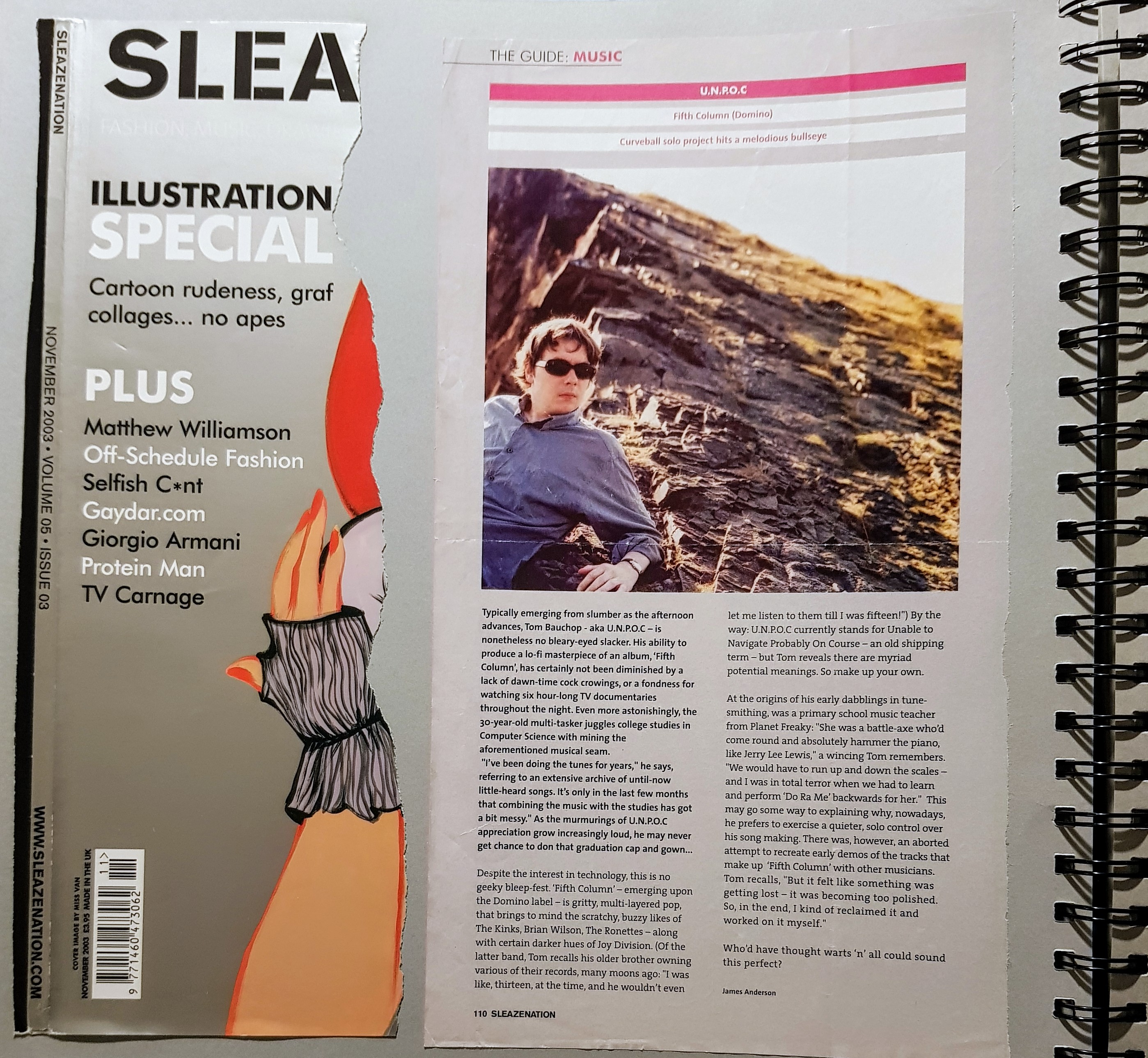 Sleazenation magazine
